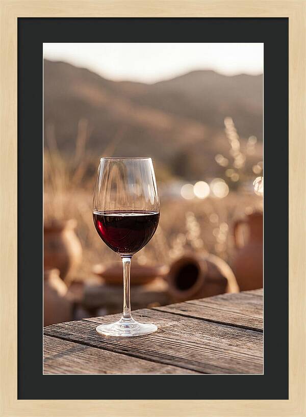 Wine Glass With Red Wine