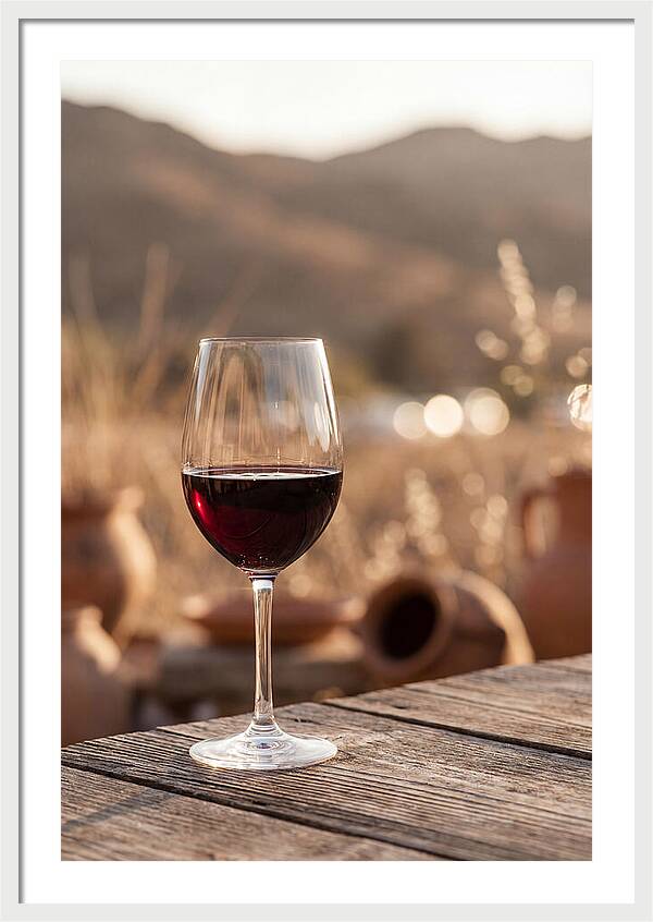 Wine Glass With Red Wine
