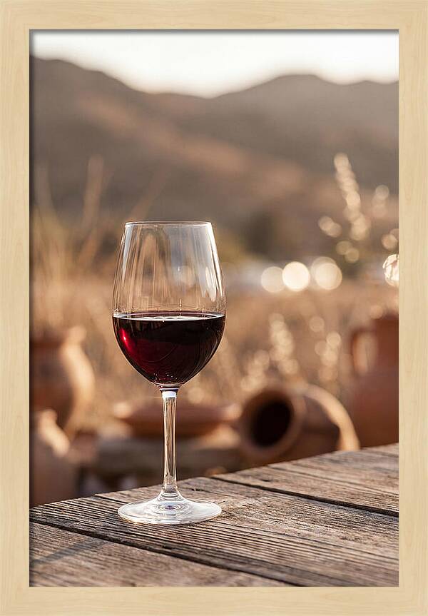 Wine Glass With Red Wine