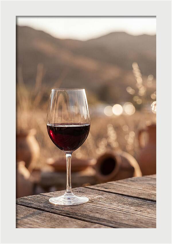 Wine Glass With Red Wine