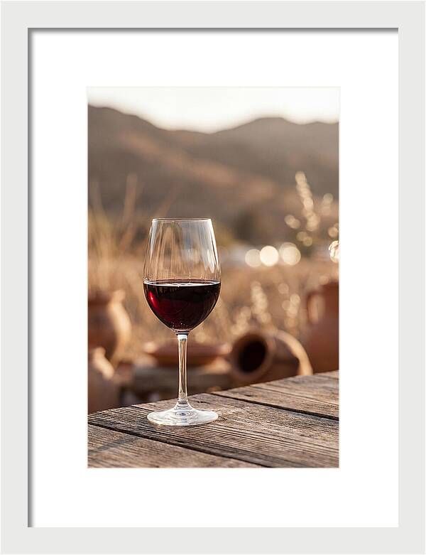 Wine Glass With Red Wine