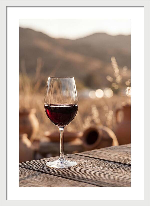 Wine Glass With Red Wine