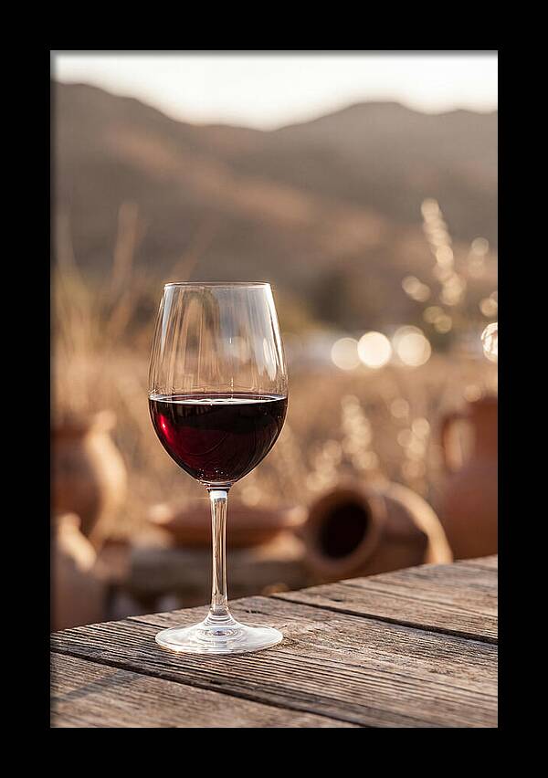 Wine Glass With Red Wine