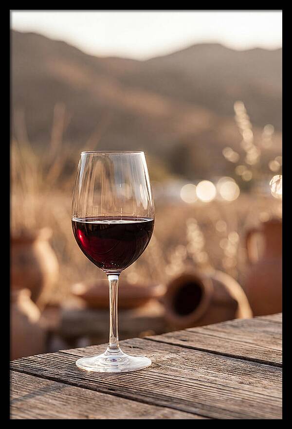 Wine Glass With Red Wine