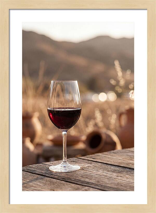 Wine Glass With Red Wine