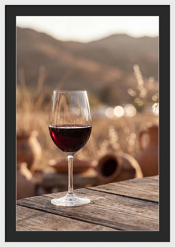 Wine Glass With Red Wine
