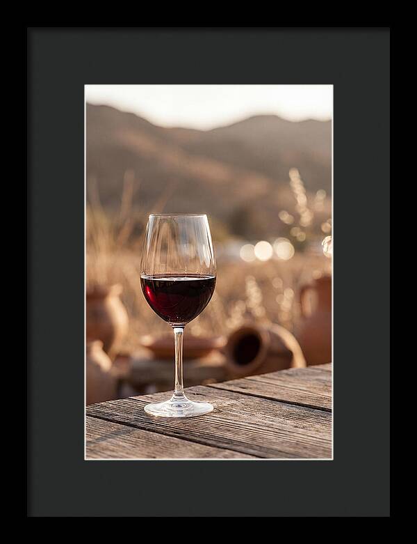 Wine Glass With Red Wine
