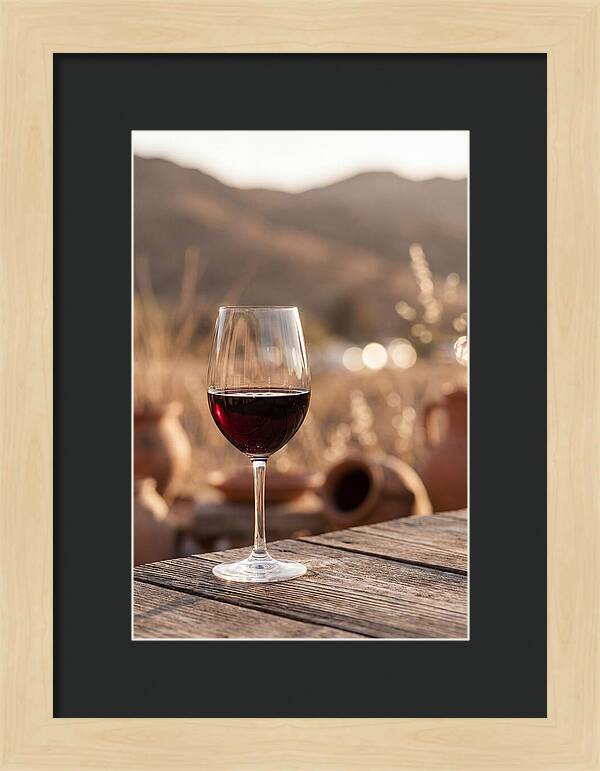 Wine Glass With Red Wine
