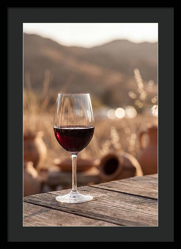 Wine Glass With Red Wine