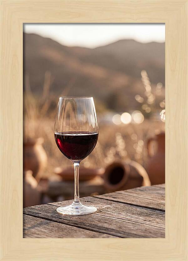 Wine Glass With Red Wine