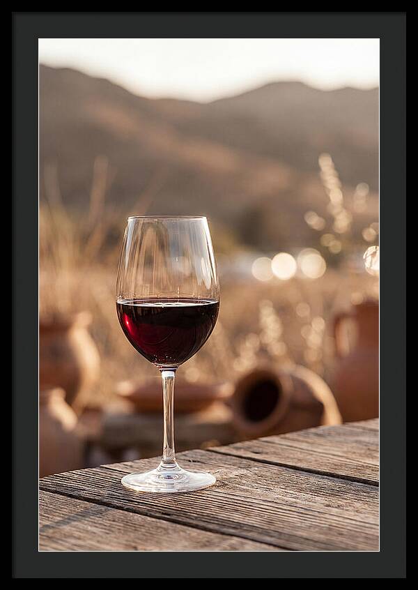 Wine Glass With Red Wine