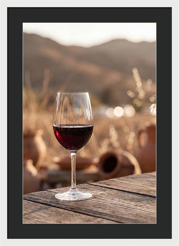 Wine Glass With Red Wine