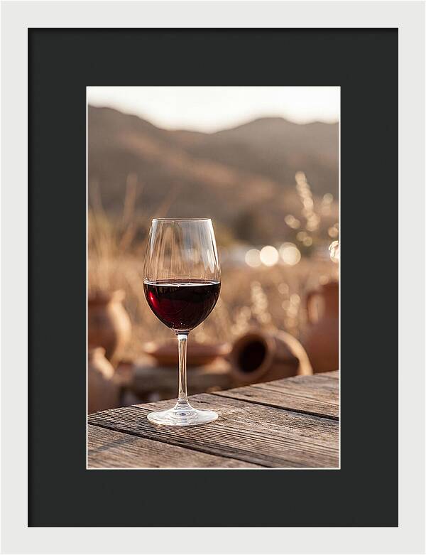 Wine Glass With Red Wine