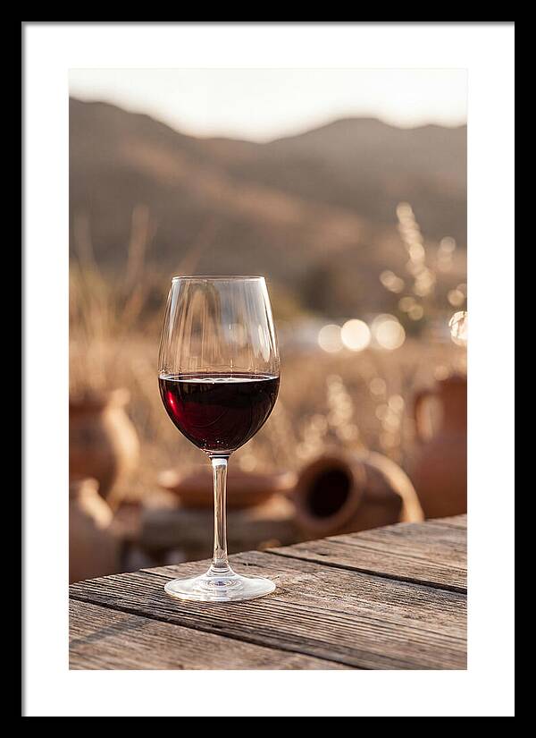 Wine Glass With Red Wine