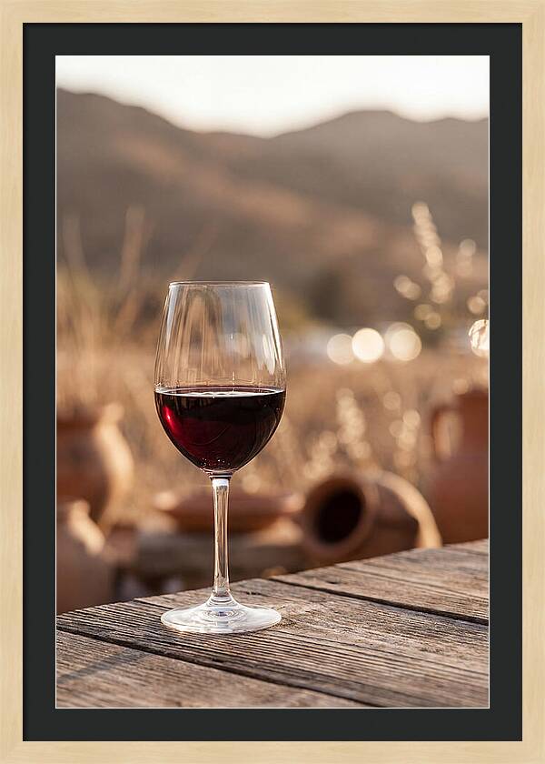 Wine Glass With Red Wine