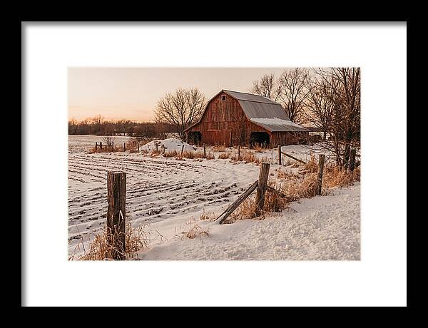 Winter Farm Serenity