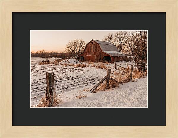 Winter Farm Serenity