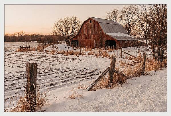 Winter Farm Serenity