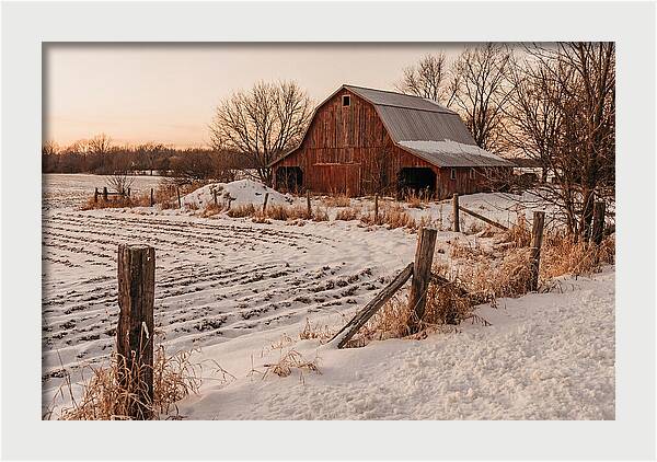 Winter Farm Serenity