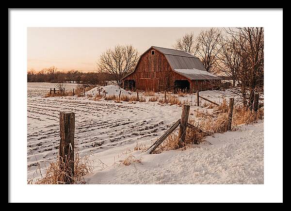 Winter Farm Serenity