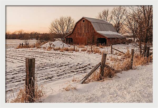 Winter Farm Serenity