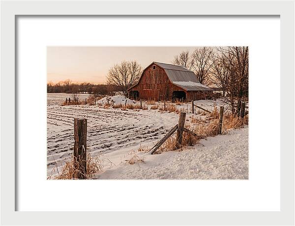 Winter Farm Serenity