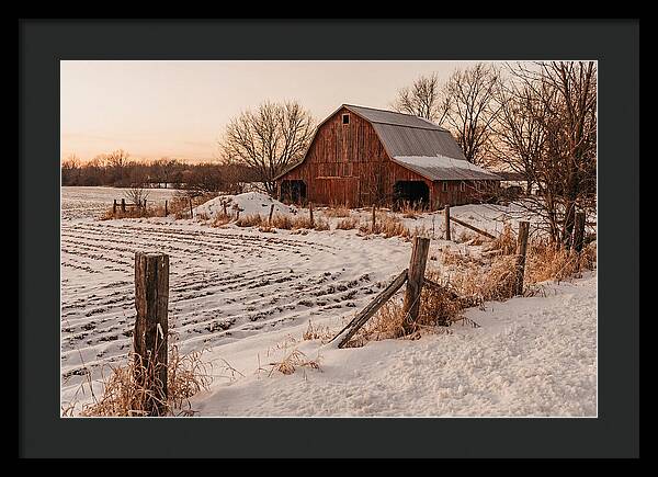 Winter Farm Serenity
