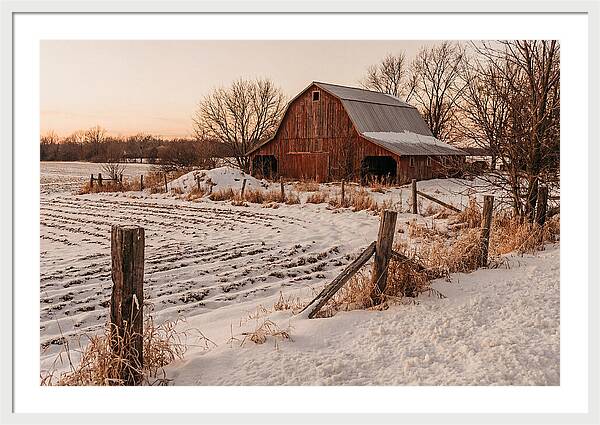 Winter Farm Serenity
