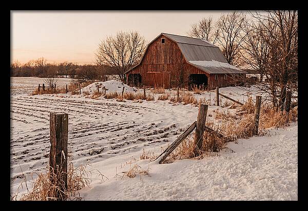 Winter Farm Serenity
