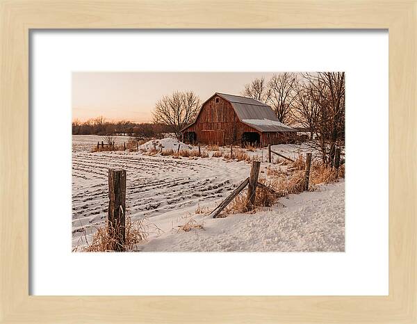 Winter Farm Serenity