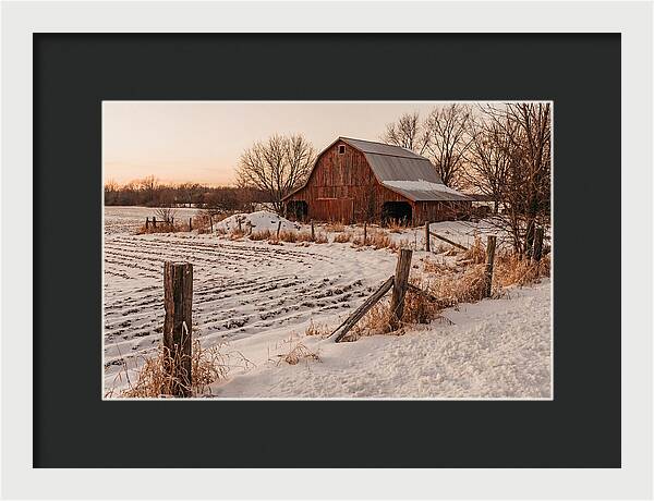 Winter Farm Serenity