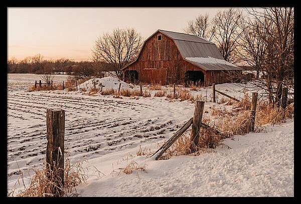 Winter Farm Serenity