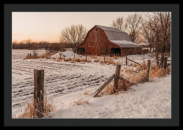 Winter Farm Serenity
