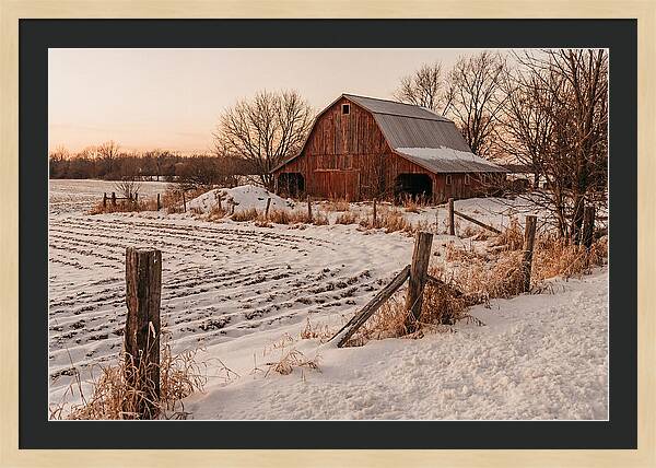Winter Farm Serenity