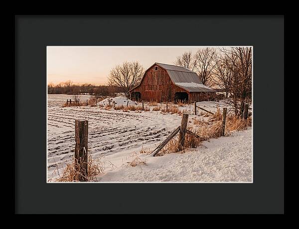 Winter Farm Serenity
