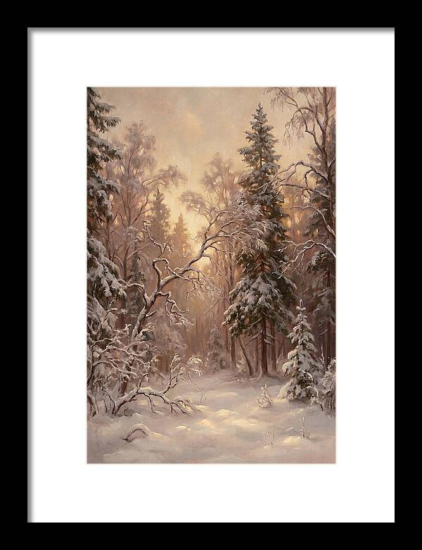 Winter Forest Scene