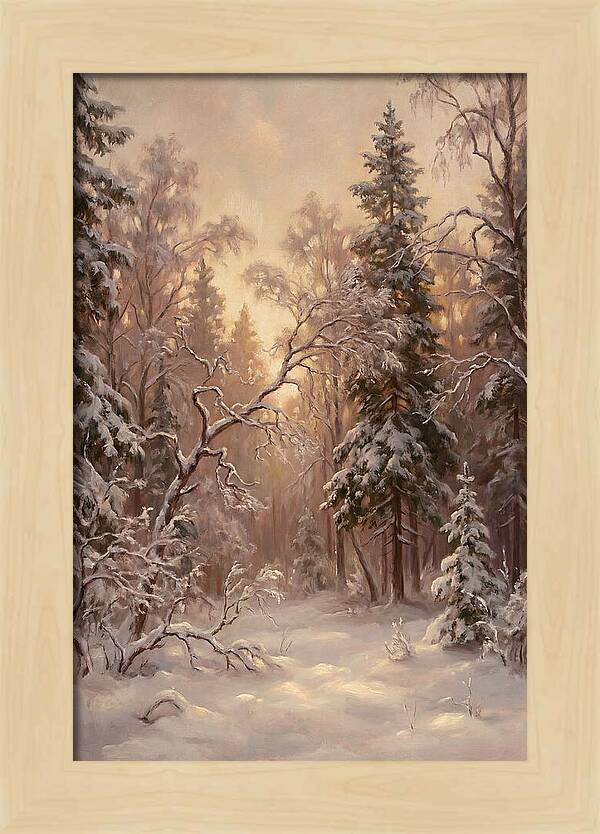 Winter Forest Scene