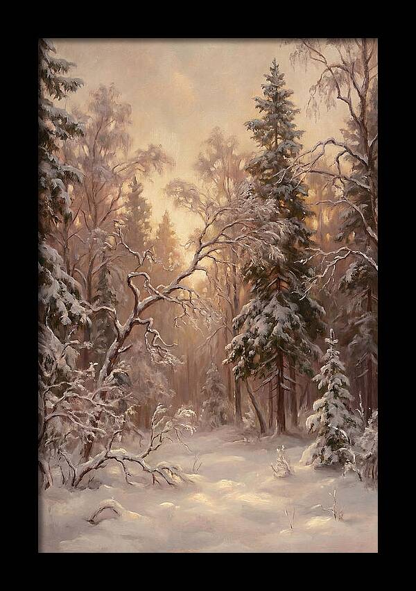 Winter Forest Scene