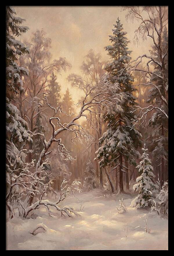 Winter Forest Scene