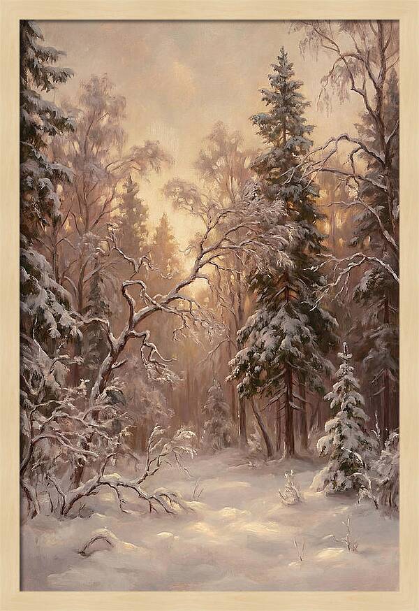 Winter Forest Scene