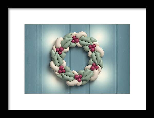 Winter Holly Wreath