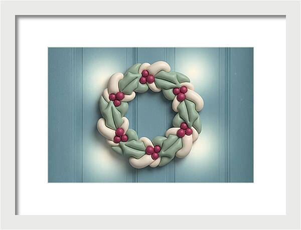 Winter Holly Wreath