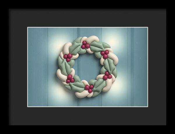 Winter Holly Wreath