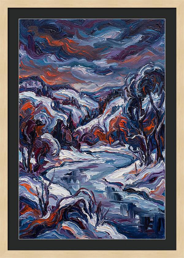 Winter Landscape Serenity