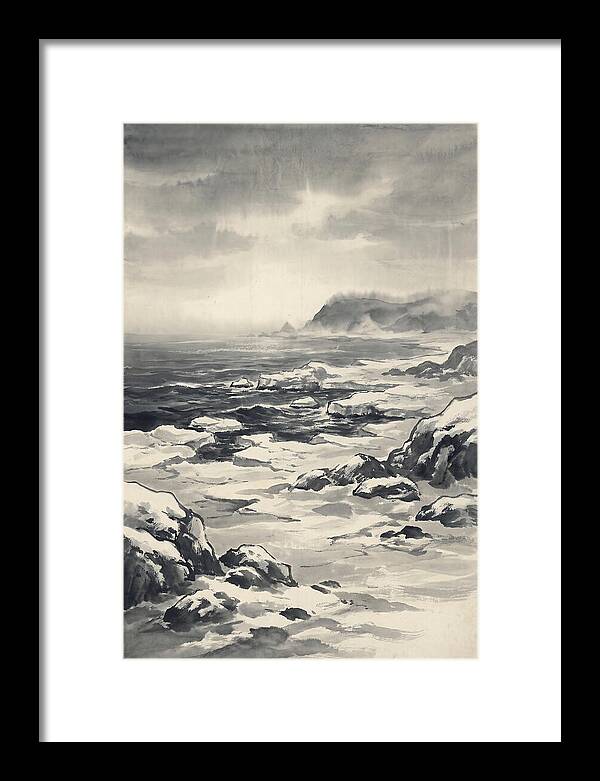 Winter Ocean Serenity