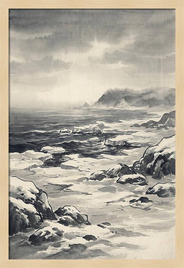 Winter Ocean Serenity