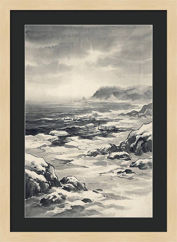 Winter Ocean Serenity