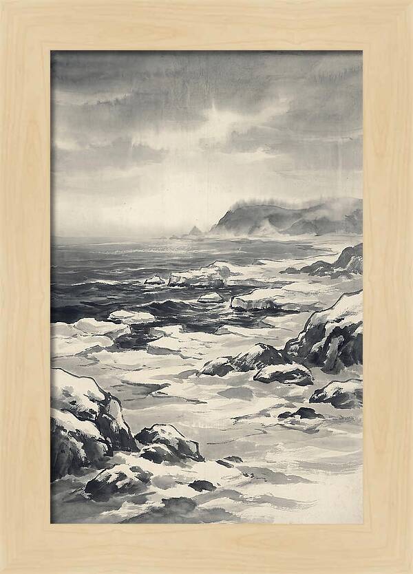 Winter Ocean Serenity