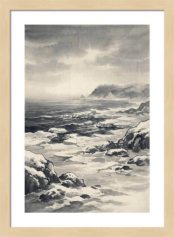 Winter Ocean Serenity