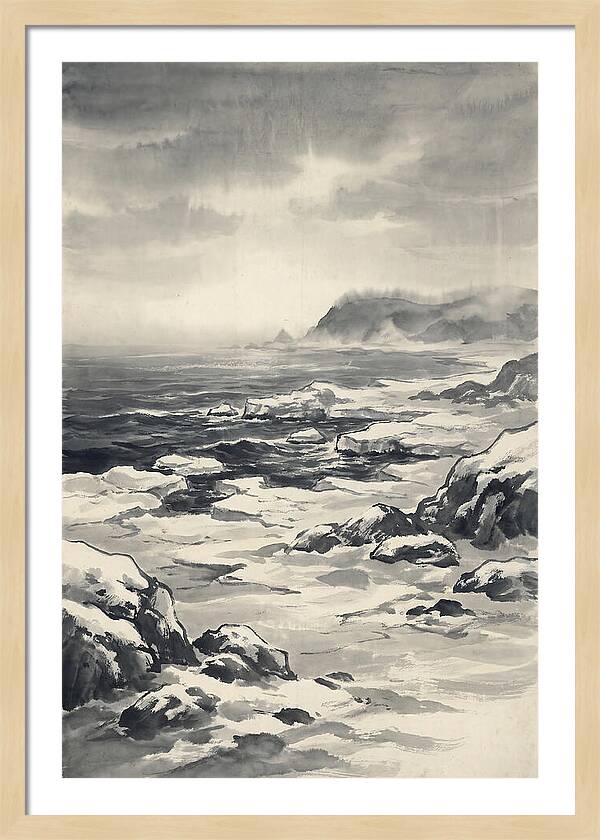Winter Ocean Serenity